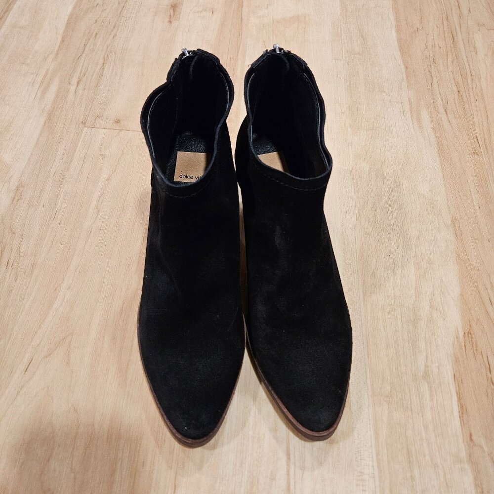 Belle Sigerson Morrison Black Suede Leather Boot Size 7.5